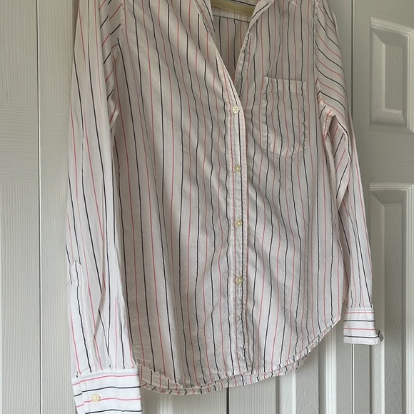 GAP Long Sleeve Stripes Button Down Shirt - Picture 3 of 10